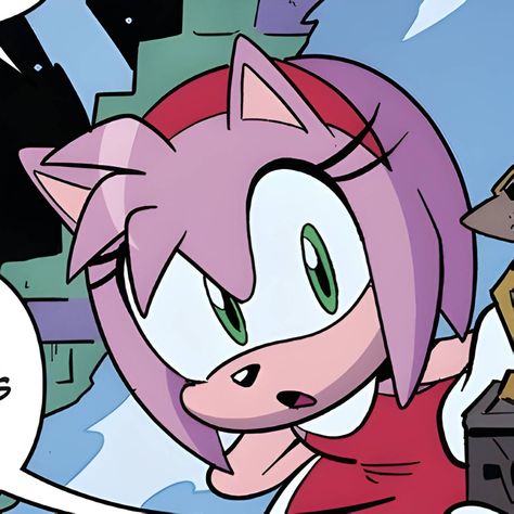 Any Rose Sonic, Amy Pfp Sonic, Amy Pfps Sonic, Amy The Hedgehog Pfp, Sonic Characters Icons, Amy Icons Sonic, Amy Sonic Pfp, Classic Amy Rose, Amy Rose Pfp