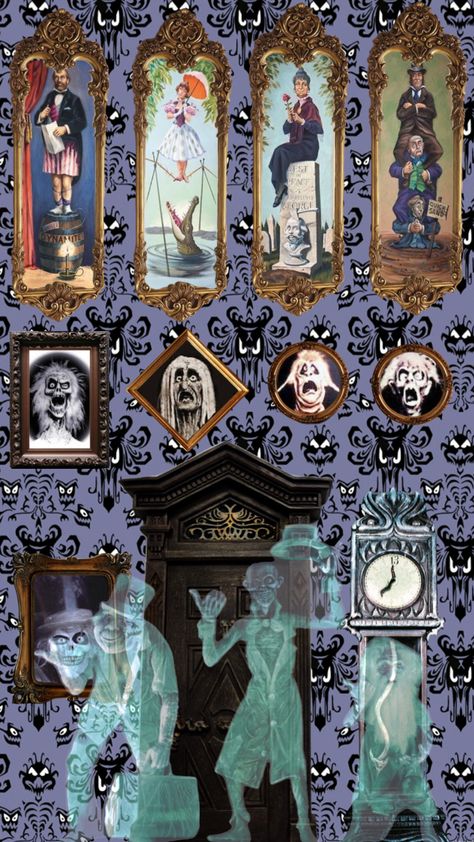 #hauntedmansion Haunted Mansion Wallpaper Desktop, Haunted Mansion Background, Haunted Mansion Wallpaper Iphone, Boo To You Disney, Haunted Mansion Phone Wallpaper, Haunted Mansion Color Palette, Dark Disney Aesthetic, Haunted Mansion Aesthetic, Disney Halloween Wallpaper