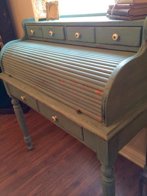 roll top desk milk paint | Mustard Seed Milk Paint