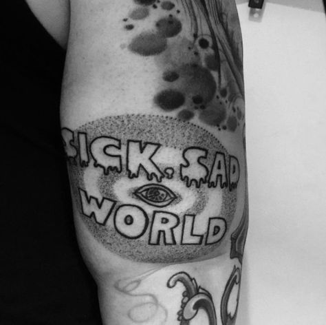 Daria Tattoo, Bb Tattoo, The Howling, World Tattoo, Badass Tattoos, Tat Ideas, Word Tattoos, Buffalo Ny, Custom Tattoo