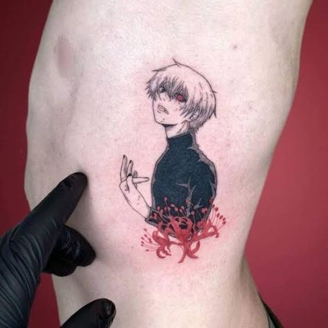 Kaneki Tattoo, Tokyo Ghoul Tattoo, Magic Runes, Manga Tattoo, Sharpie Tattoos, One Piece Tattoos, Naruto Tattoo, Scary Tattoos, Cool Forearm Tattoos