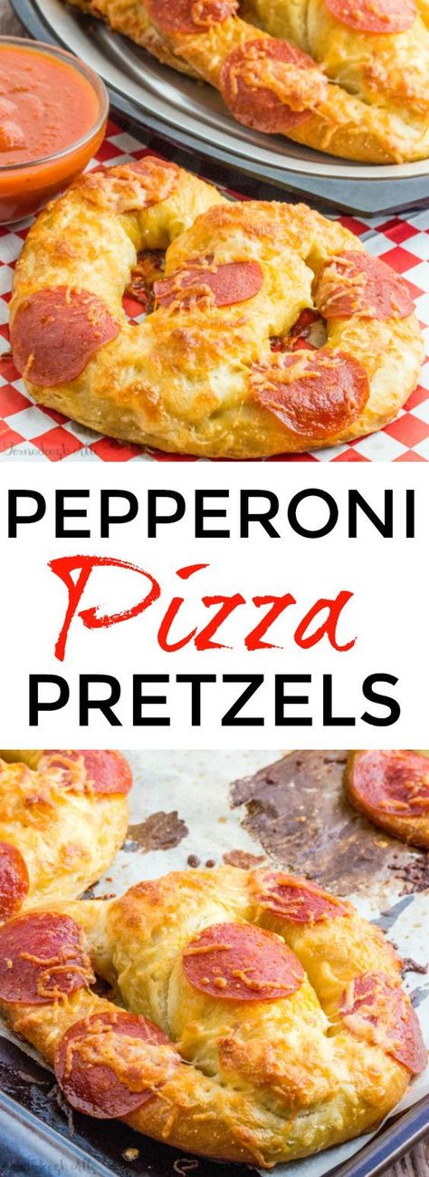 Appetizers For Kids, Pizza Margherita, Pretzels Recipe, Soft Pretzels, Deep Dish, Pretzels, Appetizers For Party, Pizza Recipes, Pepperoni Pizza