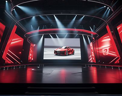 Car Launch Event, Event Stage Design, Car Launch, Event Stage, Events Design, Launch Event, Display Design, Stage Design, Creative Direction