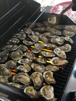 Charbroiled Oysters Recipe, Chargrilled Oysters Recipe, Grilled Seafood Recipes, Grilled Oysters, Oyster Roast, Oyster Recipes, Grilled Seafood, Seafood Dinner, On The Grill