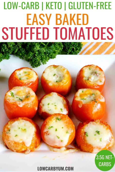 Stuffed Tomato, Diet Salad, Diet Lunch, Tomato Recipe, Stuffed Tomatoes, Keto Salad, Medicine Tips, Boiled Egg Diet Plan, Appetizer Ideas