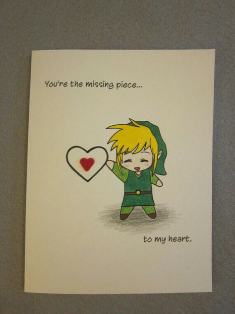 Zelda Birthday Card, Zelda Party, Zelda Birthday, Birthday Diy, Best Picture, Heart Cards, Nerd Alert, Nerd Geek, Birthday Gifts For Boyfriend