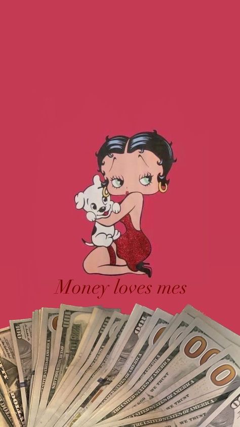 Betty Boop Posters, Money Wallpaper, Money Wallpaper Iphone, Jelly Wallpaper, Iphone Wallpaper Classy, Betty Boop Art, Betty Boop Pictures, Hippie Wallpaper, Hello Kitty Iphone Wallpaper