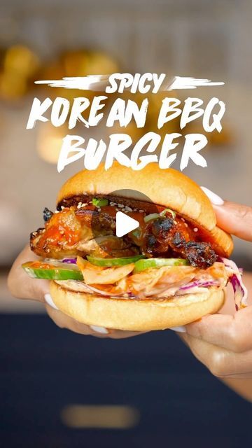 Ronica Rupan on Instagram: "Spice up your BBQ with our Spicy Korean BBQ Chicken Burger, starring @redgoldtomatoes Huy Fong Sriracha Hot Chili Sauce Ketchup! #ad @thefeedfeed   Infused with garlic, chili, and a hint of sweetness, this burger is a summer must-try. Proudly made with family-grown #RedGoldTomatoes for that perfect flavor burst #RedGoldGrilling #HuyFongKetchup #feedfeed #Korean" Burger Ideas, Korean Bbq Chicken, Hot Chili Sauce, Bbq Chicken Recipes, Spicy Korean, Chicken Burger, Korean Bbq, Spicy Sauce, Hot Chili