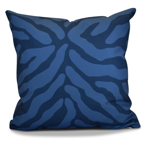 Contemporary Color Schemes, Blue Outdoor Pillows, Animal Print Throw Pillows, Transitional Decor Style, Geometric Throw Pillows, Euro Pillow, Print Pillow, Throw Pillow Sizes, Square Pillow Cover