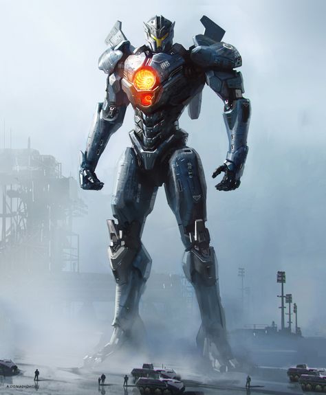 ArtStation - Gipsy Avenger from Pacific Rim Uprising, Andrew Domachowski Mech Inspiration, Pacific Rim Uprising, Pacific Rim Kaiju, Pacific Rim Jaeger, Sci Fi Tank, Futuristic Armour, Mech Suit, Starship Design, Arte Robot