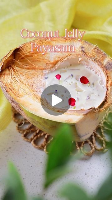 Tender Coconut Payasam, Coconut Jelly Recipe, Tender Coconut, Coconut Jelly, Month Of Love, Types Of Desserts, Agar Agar, Cardamom Powder, Coconut Recipes