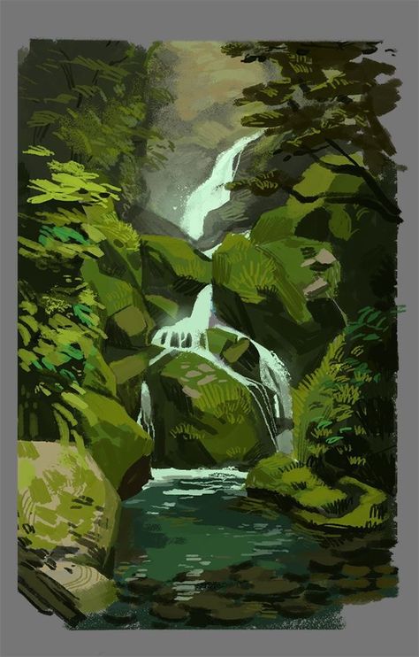 1 Point Perspective Painting, Forest Layout, Artsy Photos, Architecture Concept, Gouache Art, Architectural Drawing, Drawing Stuff, Arte Sketchbook, Arte Inspo