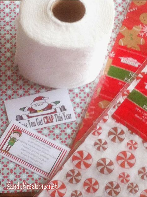 Toilet Paper Gag Gifts, Wrapping Money, White Elephant Gift Exchange, Christmas Toilet Paper, Gag Gifts Christmas, Chocolate Card, Sorry Gifts, White Elephant Gifts Exchange, White Elephant Gift