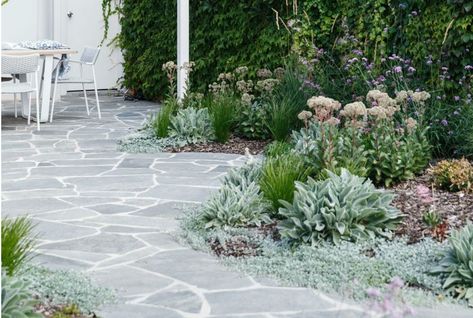 LA TROBE CRAZY PAVE 15-30mm ($/SQM) - Stonehub Crazy Pave Courtyard, Crazy Pave Driveway, Crazy Pave Path, Crazy Pave Pool Area, Paved Outdoor Area, Deck Painting, Crazy Pave, Italy Liguria, Pool Paving