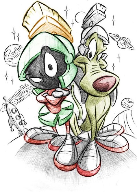 #PedroAstudillo #MarvintheMartian #Marvin #K9 #Mars #LooneyTunes #MerrieMelodies Wylie Coyote Tattoo, Loony Toons Drawing, Drawing Of Cartoons, Looney Toons Drawings, Loony Toons Tattoo, Cartoon Graffiti Art, Graffiti Characters Drawings, Looney Toons Tattoo, Loney Toones Tattoos