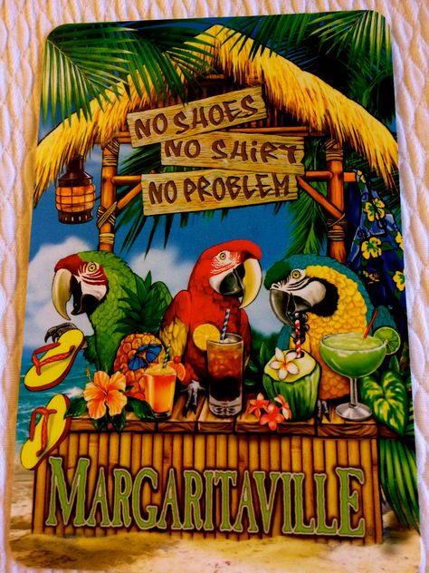 Margaritaville Aesthetic, Jimmy Buffet Wallpaper, Margaritaville Parrot Tattoo, Margaritaville Wallpaper, Margaritaville Parrot, Fins Up Margaritaville, Margaritaville Decor, Margaritaville Party, Jimmy Buffett Margaritaville