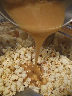 Carmel Popcorn Recipe, Soft Caramel Popcorn, Carmel Popcorn, Popcorn Recipes Easy, Caramel Corn Recipes, Popcorn Recipes Caramel, Karo Syrup, Popcorn Snacks, Condensed Milk Recipes