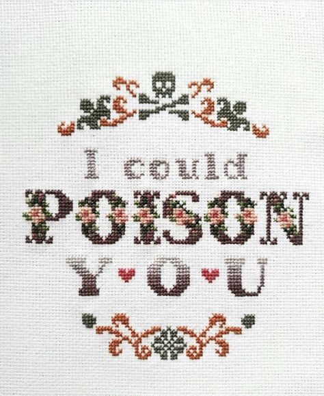 Swear Word Cross Stitch, Cross Stitch Text, Word Cross Stitch, Cross Stitch Font, Diy Projects Gifts, Funny Cross Stitch Patterns, Subversive Cross Stitch, Swear Word, Thread Art