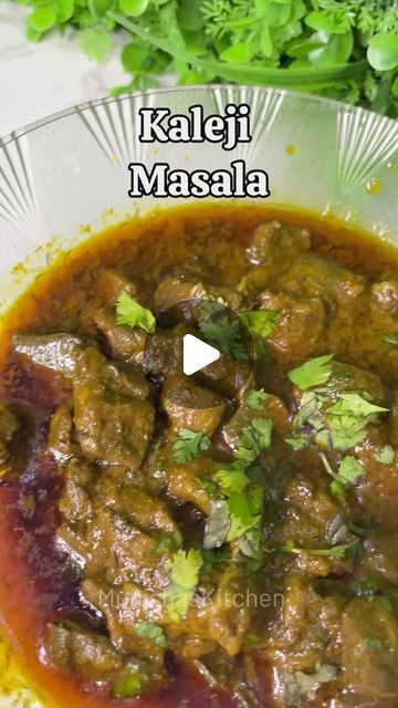 MunishasKitchen on Instagram: "Eid Al-Adha Special Kaleji Masala Recipe ✨
Episode-1

Ingredients-
400g liver
1 tbsp ginger garlic paste 
1 tbsp green chilli paste 
1 tsp salt
1 tsp coriander powder 
1 tsp cumin powder 
1 tsp turmeric powder 
1/2 tsp garam masala powder 
1 tsp red chilli powder 
1 tbsp lemon juice 
2 tbsp oil

1/2cup oil
2 onions
1 tsp cumin seeds
3-4 cloves 
2 small cinnamon sticks
10-12 whole black pepper 
1 star anise 
1/2 cup water
Coriander leaves 

RECIPE 
Soak liver pieces in water and vinegar for 10-15 min and then wash it water and strain it.
Marinate liver pieces with ginger-garlic paste, green chilli paste and above mentioned dry spice and let it sit for 15-20 mins.
Fry onions in oil with whole dry spices in pressure cooker till light golden then add marinated li Kaleji Recipe, Dry Spices, Garam Masala Powder, Eid Food, Ginger Garlic Paste, Red Chilli Powder, Chilli Paste, Cumin Seeds, Turmeric Powder