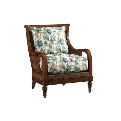 Bali Hai Armchair Island Colors, British West Indies, British Colonial Decor, Bali Hai, Tommy Bahama Home, British Colonial Style, Colonial Decor, Chair And A Half, Island Paradise