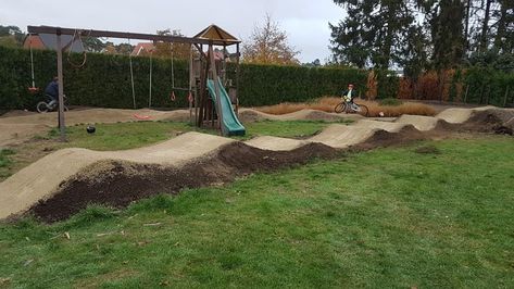 How to Build a Backyard Dirt Pumptrack