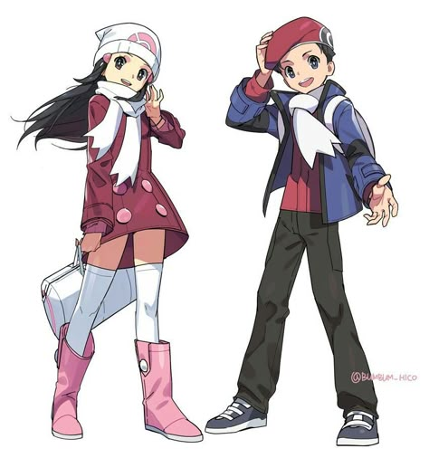 Lucas, Dawn Lucas Pokemon, Pokémon Couple, Dawn Platinum, Pokemon Stories, Pokémon Diamond And Pearl, Pokemon Platinum, Team Valor, Pokemon Couples, Pokemon Adventures Manga