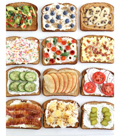 Loaded Toast, Healthy Toast, Make Ahead Lunches, Breakfast Toast, Baileys Irish Cream, Breakfast Options, Toast Recipes, Irish Cream, Breakfast Recipe