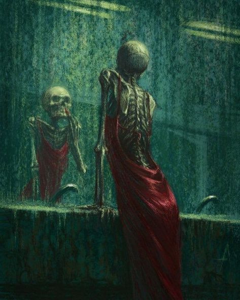 Rennaissance Art Painting, Fever Dream Art, Betrayal Painting, Woman And Skeleton, Betrayed Art, Betrayal Art, Skeleton Woman, Surealism Art, Istoria Artei