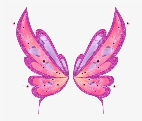 Winx Wings, Fairy Wings Drawing, Angle Baby, Magical Wings, Fairy Wing Tattoos, Fantasy Wings, Pink Fairy Wings, Wings Png, Las Winx