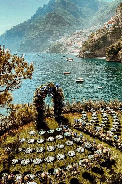 Amalfi Coast Wedding Venues, Wedding Place Italy, Small Destination Wedding Italy, Italy Villa Wedding Venues, Villa Treville Wedding, Italy Wedding Venues Amalfi Coast, Positano Wedding Venues, Weddings In Capri Italy, Wedding Dresses For Italy