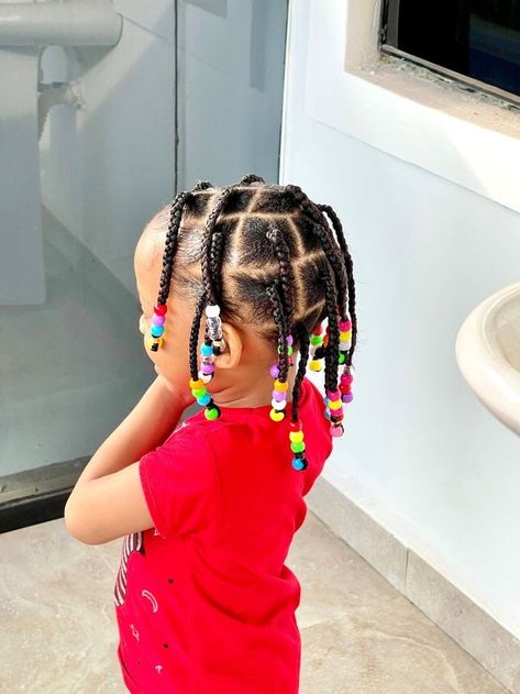 Black Baby Braids Hairstyles, Simple Short Braids Hairstyles, Baby Short Hairstyles, Babies Hairstyles Girl, Toddler Braid Hairstyles, Braids For Babies, Baby Braids Hairstyles, Hair Styles For Babies, Simple Toddler Braid Styles