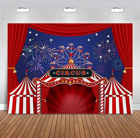 Ferris Wheel Background, Tent Photography, Carnival Night, Carnival Party Decorations, Colorful Fireworks, New Year Backdrop, Christmas Backdrops For Photography, Circus Carnival Party, Carnival Decorations