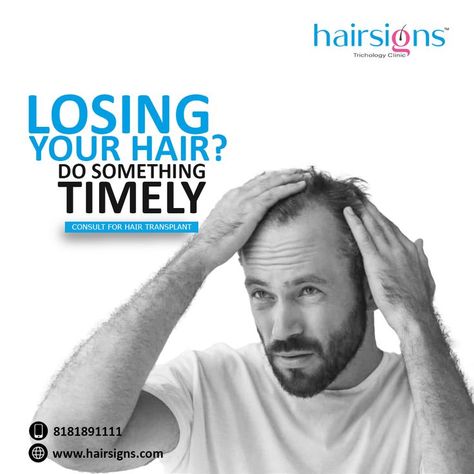 Are you suffering from Androgenetic Alopecia (hair loss) that is slowly turning into baldness? Think no more. At 𝗛𝗮𝗶𝗿𝘀𝗶𝗴𝗻𝘀 𝗧𝗿𝗶𝗰𝗵𝗼𝗹𝗼𝗴𝘆 𝗖𝗹𝗶𝗻𝗶𝗰 , we have a team of qualified surgeons that can take care of you with the help of a hair transplant surgery. Get in touch with us for more details. 📱 +91 81818-91111 📱 +91 81818-62222 For more information, visit us at 🌐 www.hairsigns.com #HairTransplant #HairTransplantation #HairTransplantClinic #HairSurgeon #tricology #tricho Hair Transplant Poster Design, Hair Transplant Ads, Trichology Clinic, Skin Doctor, Hair Implants, Skin Care Center, Copy Writing, Skin And Hair Clinic, Androgenetic Alopecia