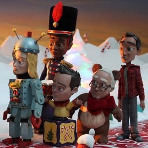 Community Pfp, Claymation Christmas, Pfp Christmas, Clay Mation, Community Tv Show, Christmas Pfp, Community Tv, Keep Going, 3d Art