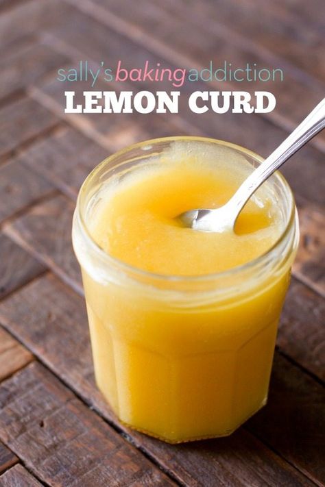 Microwave Lemon Curd, Easy Lemon Curd, Homemade Lemon Curd, Sallys Baking, Lemon Curd Recipe, Curd Recipe, Double Boiler, Lemon Desserts, Lemon Recipes