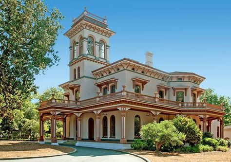 Gray Kitchen Design, Italianate House, Chico State, Royal Pavilion, Chico California, Brick Construction, Stucco Exterior, Victorian Mansions, Gray Kitchen