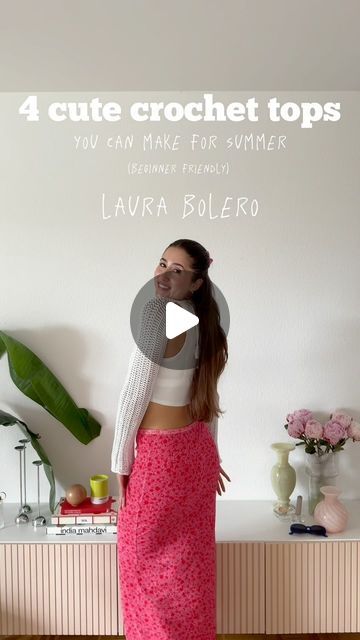 Lorena | crochet girlie | pattern designer on Instagram: "PATTERNS ARE NOW LIVE!!!

GO TO HIGHLIGHT „PATTERNS“ TO SHOP🤍

and/ or for cute crochet tops to make…. I got you🫶🏼

The patterns are basically going to be like a guide with options on how to make a top in your size (uses measurements)🫶🏼 

I also provide my stitch count for reference and ideas for different needs (adaptations for larger chest etc.)🤍

#crochetbeginners #crochettops #crochettopsummer #diytop #fairfashion #pinteresttop #crochetinspo #craftinspo #ciohandmade" Highlight Patterns, Cute Crochet Tops, Diy Tops, Crochet Tops, New Hobbies, I Got You, Top Pattern, Cute Crochet, Crochet Top