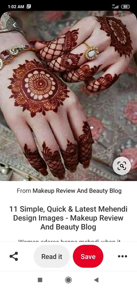 Easy Mehndi Designs, Easy Mehndi, Henna Designs, Mehndi Designs, Henna, Design