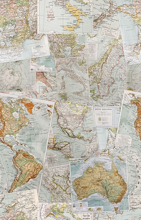 I found this vintage french maps on www.burkedecor.com Maps Wallpaper, Brick Accent Walls, Map Murals, Map Wallpaper, Map Globe, On Wallpaper, Contemporary Wallpaper, Brick Wallpaper, Wallpaper Calculator