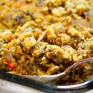 Down Home Cornbread Dressing - I Heart Recipes Seafood Cornbread, Southern Dressing Recipe, Appalachian Style, Old Fashioned Cornbread Dressing, Soul Food Cornbread Dressing, Turkey Dressing Recipe, Southern Dressing, Homemade Cornbread Dressing, Old Fashioned Cornbread