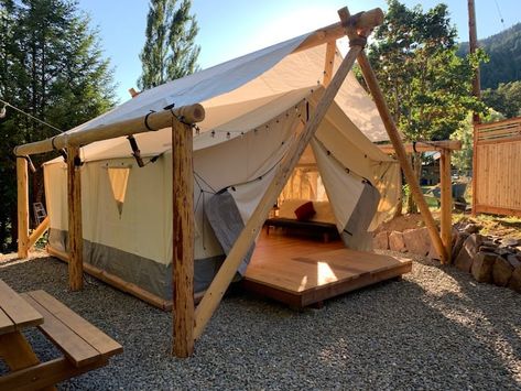 Forest Oregon, Glamping Tents, Tent Living, Glamping Tent, Wall Tent, Glamping Resorts, Safari Tent, Canvas Tent, Luxury Tents