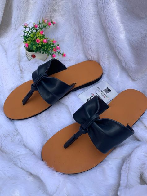 This beauty is made with love and with the perfect leather. It can be made in your preferred sizes and sizes Female Leather Slippers, Female Slippers, Bow Slides, Women Slippers, Leather Slippers, Womens Sandals Flat, Made With Love, Womens Slippers, Flat Sandals