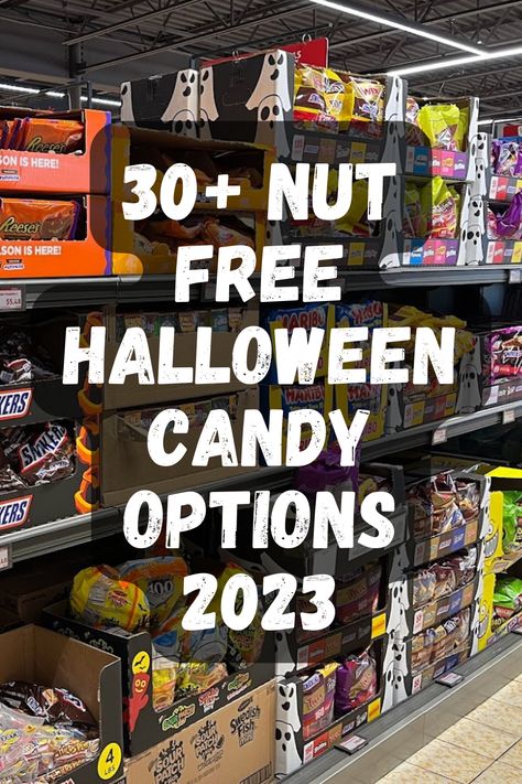 If you're looking for nut free Halloween candy, this list is all you need! The hardest part will be picking your favorite... Nut Free Halloween Treats For School, Nut Free Halloween Candy, Allergy Free Candy, Peanut Free Candy, Nut Free Candy, Nut Free Snacks, Halloween School Treats, Tree Nut Allergy, Popular Candy