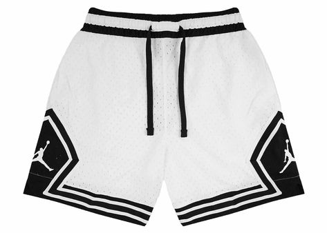 Men's Jordan Sport Diamond DriFit Shorts in White Jordan Shorts, Nike Fit, Hiking Shirts, Hot Sneakers, Jordans For Men, Sneaker Brands, Black Shorts, Nike Air Jordan, Nike Dri Fit