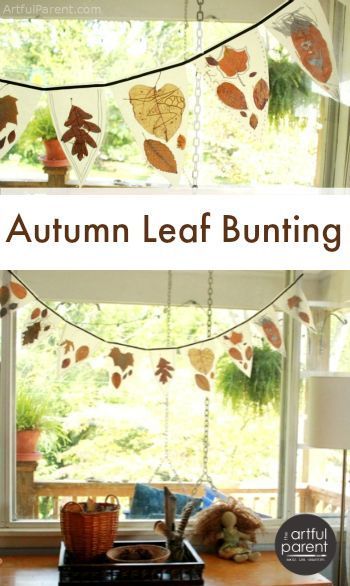 A tutorial to make a no-sew autumn leaf bunting that is both ethereal and earthy. Love this one! Leaf Bunting, Nature Lessons, Decor Ikea, Autumn Display, Autumn Crafts, Sensory Bin, Autumn Leaf, Seasonal Crafts, Childrens Crafts