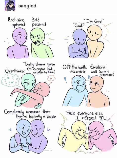 Otp Drawing, Ship Dynamics, Character Tropes, Character Template, Relationship Dynamics, Ship Drawing, Writing Characters, Enjoy Reading, Drawing Prompt