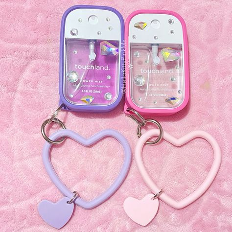 #touchland #sanitizer #antibacterial Touchland Hand Sanitizer Case, Pink Hand Sanitizer, Hand Sanitizer Touchland Aesthetic, Touchland Sanitizer Aesthetic, Aesthetic Hand Sanitizer, Hand Sanitizer Aesthetic, Cute Sanitizer, Sanitizer Aesthetic, Hello Kitty Bg