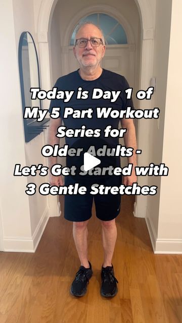 Mitch | 70 y/o Senior Fitness Trainer on Instagram: "Check back tomorrow for Day 2 of my workout series! #SeniorFitness #ActiveAging #FitOver60 #HealthyAging #ExerciseForSeniors #SeniorHealth #StayActive #GentleExercises #FunctionalFitness #WellnessJourney #Fitover70 #AgeStrong" Senior Fitness Workouts Over 70, Senior Workout Routines Over 60, Silver Sneakers Workout Senior Fitness, Improve Balance Exercises, Best Stretching Exercises, Hour Workout, Workout Sneakers, A Beautiful Morning, Quick Workout Routine