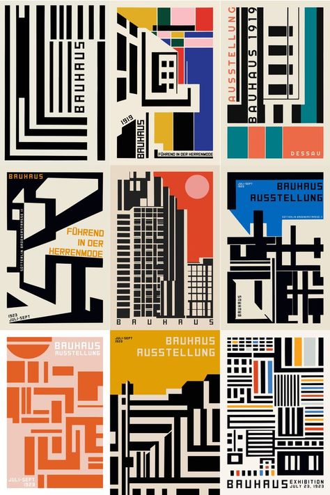 Each geometric form and vibrant hue pays homage to the iconic Bauhaus movement. Unleash the spirit of Bauhaus in your decor and let your space become a canvas of avant-garde expression. #BauhausArt #WildFeverStudio #ModernistMasterpiece #Bauhaus #BauhausPoster #RetroWallArt #GeometricArt Bauhaus Typography Posters, Abstract Poster Design Graphics, Bauhaus Illustration, Bauhaus Design Poster, Bauhaus Graphic Design, Bauhaus Poster Design, Bauhaus Posters, Bauhaus Pattern, Bauhaus Principles