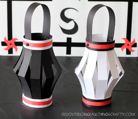 Ninja Party Decorations, Ninja Theme Party, Karate Birthday Party, Party Lanterns, Karate Party, Lego Ninjago Party, Lego Ninjago Birthday, Karate Birthday, Naruto Birthday